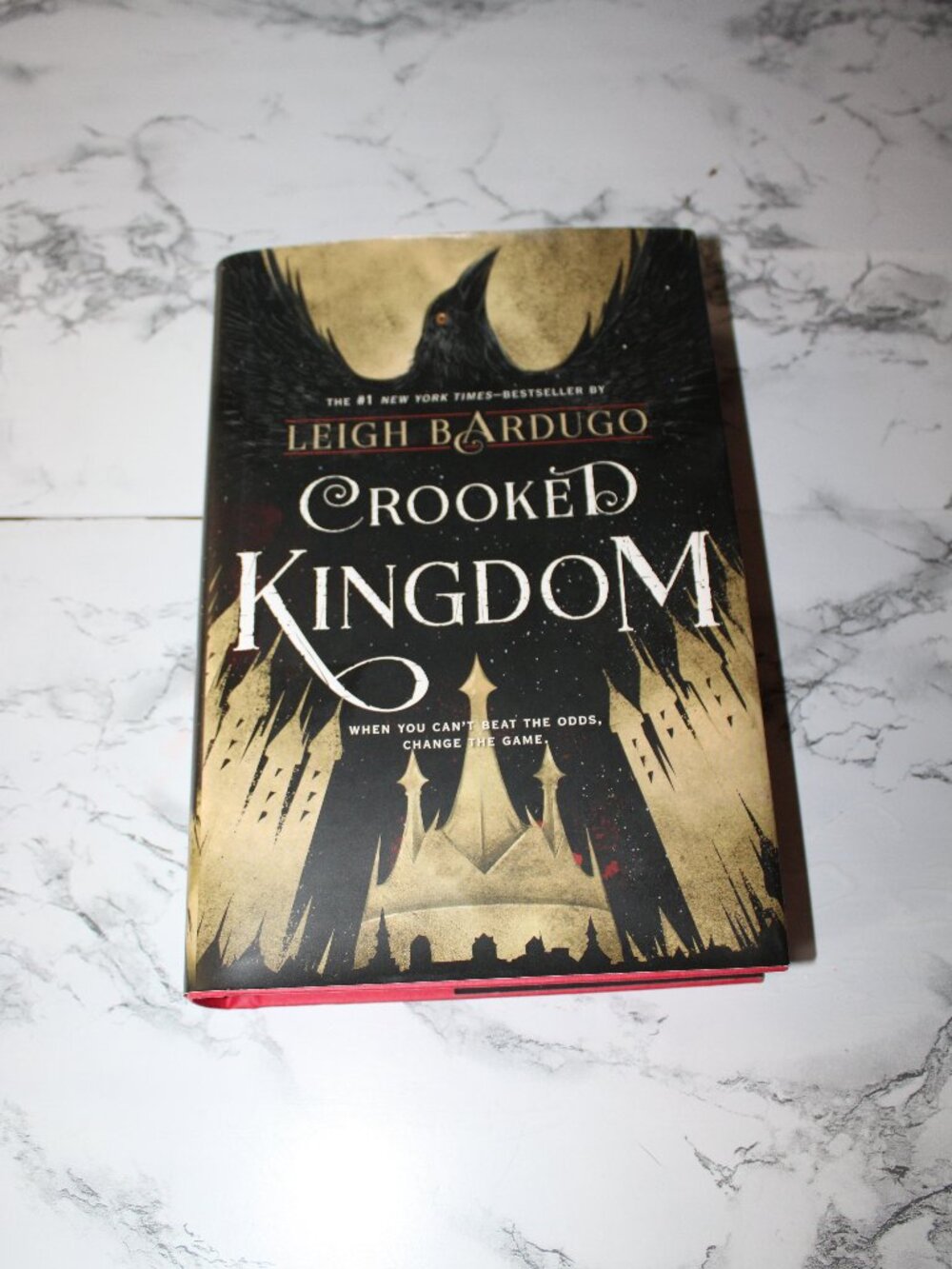 Crooked Kingdom by Leigh Bardugo Special Edition Red Sprayed Edges Hardcover